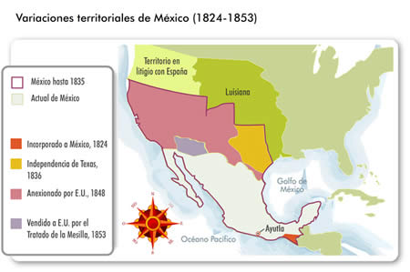 territorio perdido por mexico